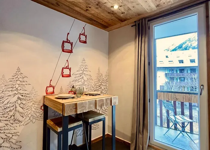 Le Nid De L'aiguille - Au Pied De L'aiguille Du Midi Apartmán